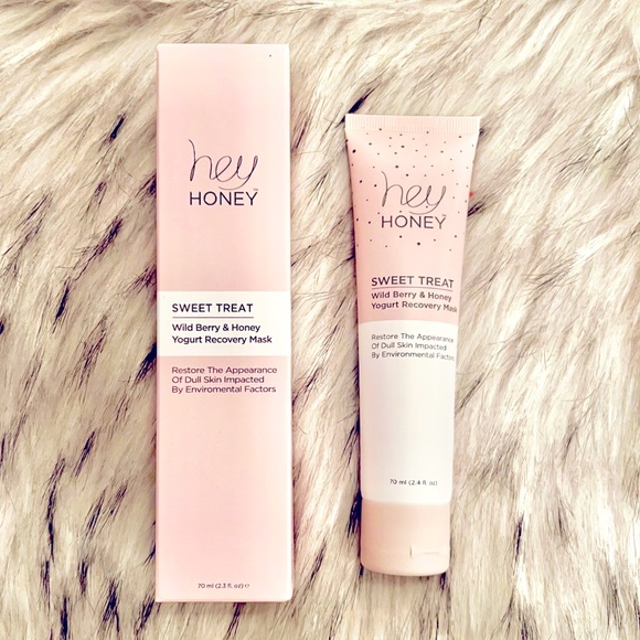 hey honey Other - Hey Honey SWEET TREAT
Wild Berry & Honey Yogurt Recovery Mask  new & sealed!